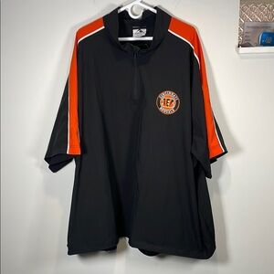 Cincinnati Bengals Black and Orange Pullover